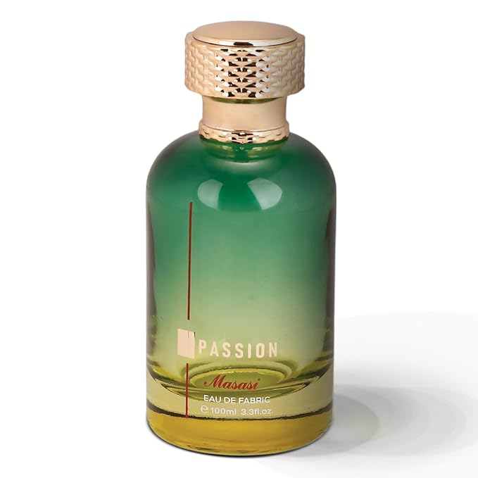 MASASI Eau De Fabric Perfume For Long Lasting Fragrance 100ML | Intense Eau de Parfum | Unisex Long Lasting Perfume | Luxury Gift for Men and Women (Passion)