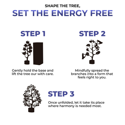 LOTSY 300 Beads Crystal Tree | 7 Chakra Crystal Tree | Showpiece Good Luck and Positive Energy | Showpiece for Living Room | Natural Healing Gemstones Money Tree | Feng Shui Seven Chakra Tree