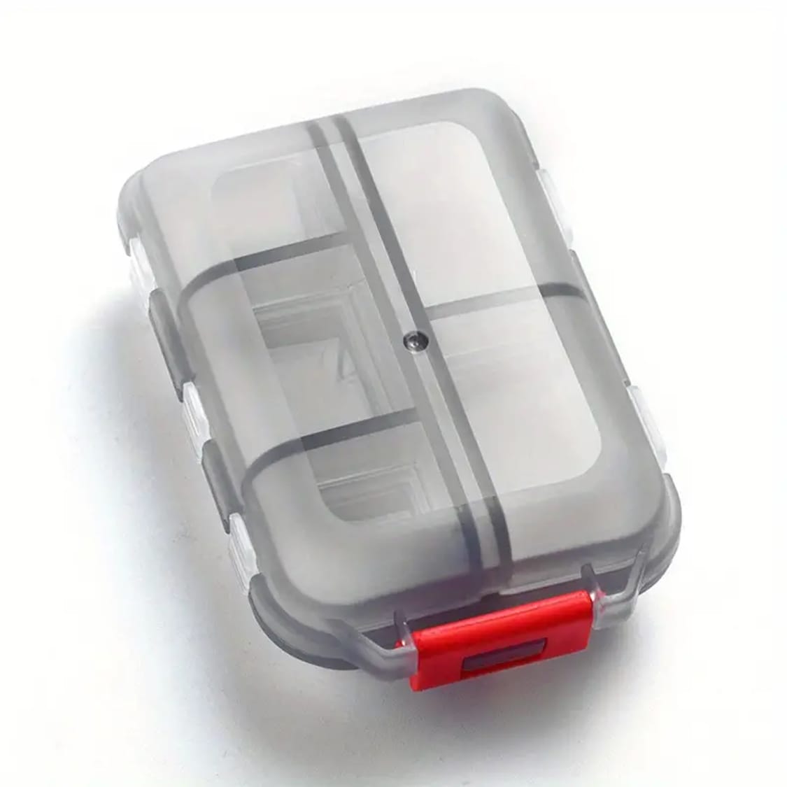 LOTSY Medicine Pill Box with Travel Medicine Case Kit | Pocket Daily Pharmacy Container | Mini Pocket Size Travel use medicine Organizer Box | Flip Design Double Layer Tablet or Capsule Case (1)