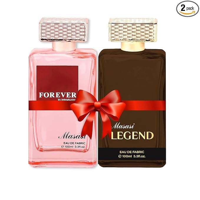 MASASI Long Lasting Perfume, Forever + Legend Super Saver Combo Pack | Unisex | For Men and Women | Pack of 2 (100ml Each)