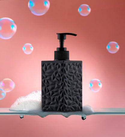 AILEXIM Plastic Liquid Soap Dispenser | Refillable Plastic Hand Wash & Lotion Dispenser for Kitchen, Bathroom & Wash Basin | Ideal for Shampoo, Sanitizer Bathroom Accessories