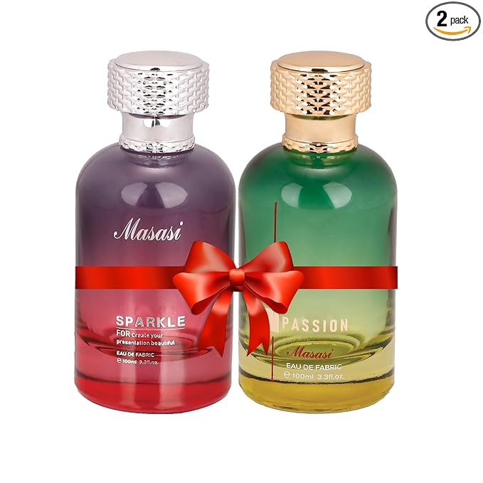 MASASI Long Lasting Perfume, Sparkle + Passion Sport Super Saver Combo Pack | Unisex | For Men and Women | Pack of 2 (100ml Each)