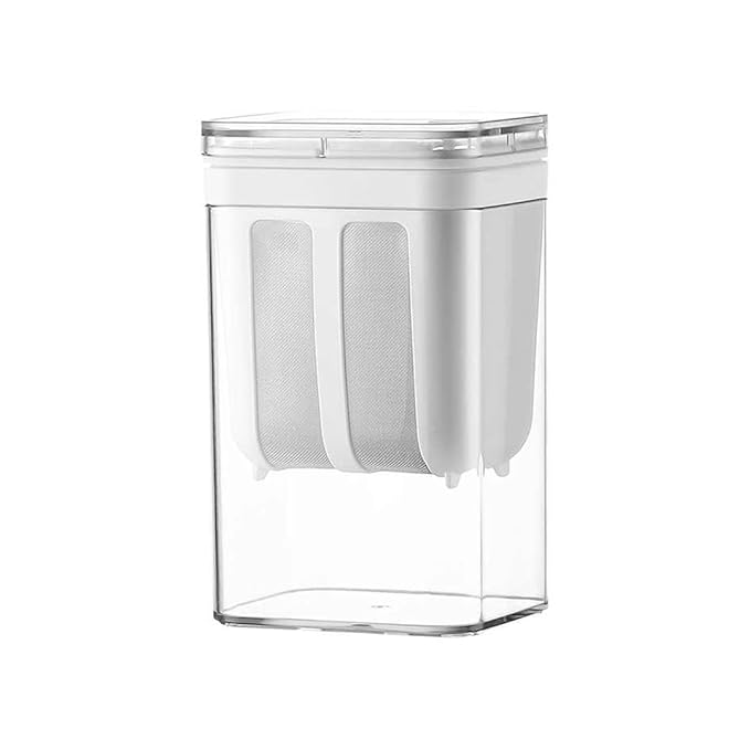 LOTSY Greek Yogurt Strainer 1100 ML | Strainer with Fine Mesh Bag & Lid for Thick Greek Yogurt, Soybean Milk, Kefir, Berries, Soup, Fruit Juice, Coffee